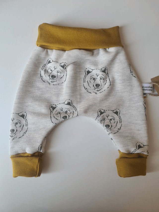 Pantalon évolutif taille 1 molletonné