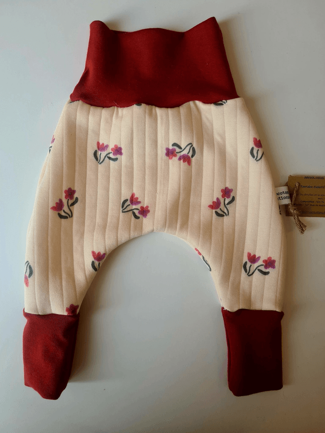 pantalon évolutif taille 1 molletonné