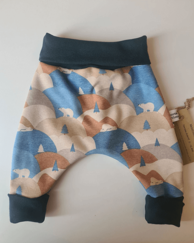 Pantalon évolutif taille 1 molletonné